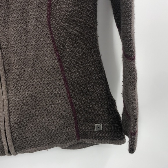 Smartwool Almosa Full Zip Baselayer Jacket Women’s Size Medium - Picture 6 of 7